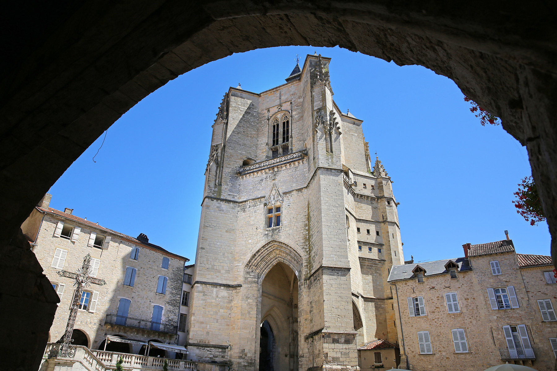 Notre Dame Collegiate Church in Villefranche