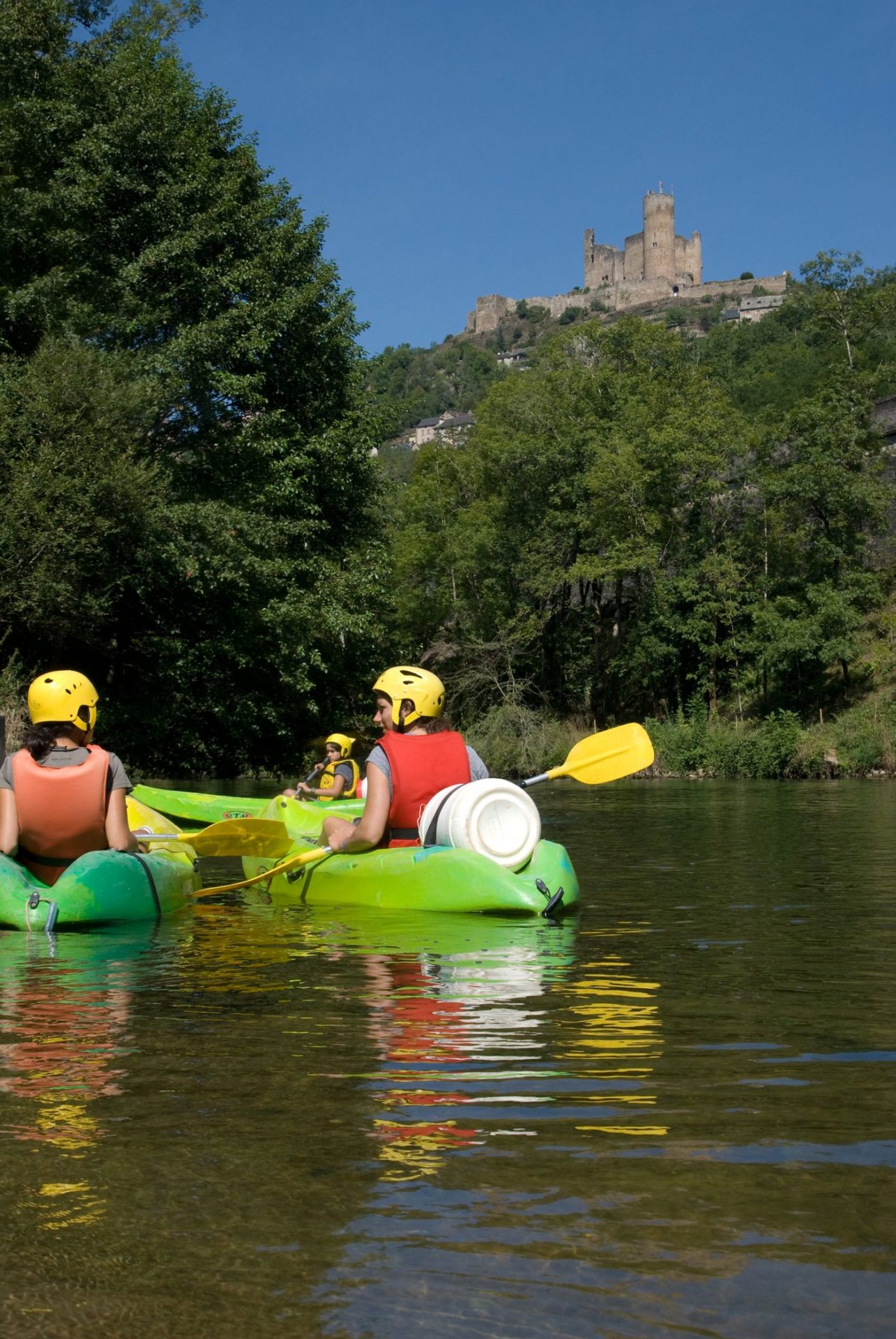 Canoë à Najac
