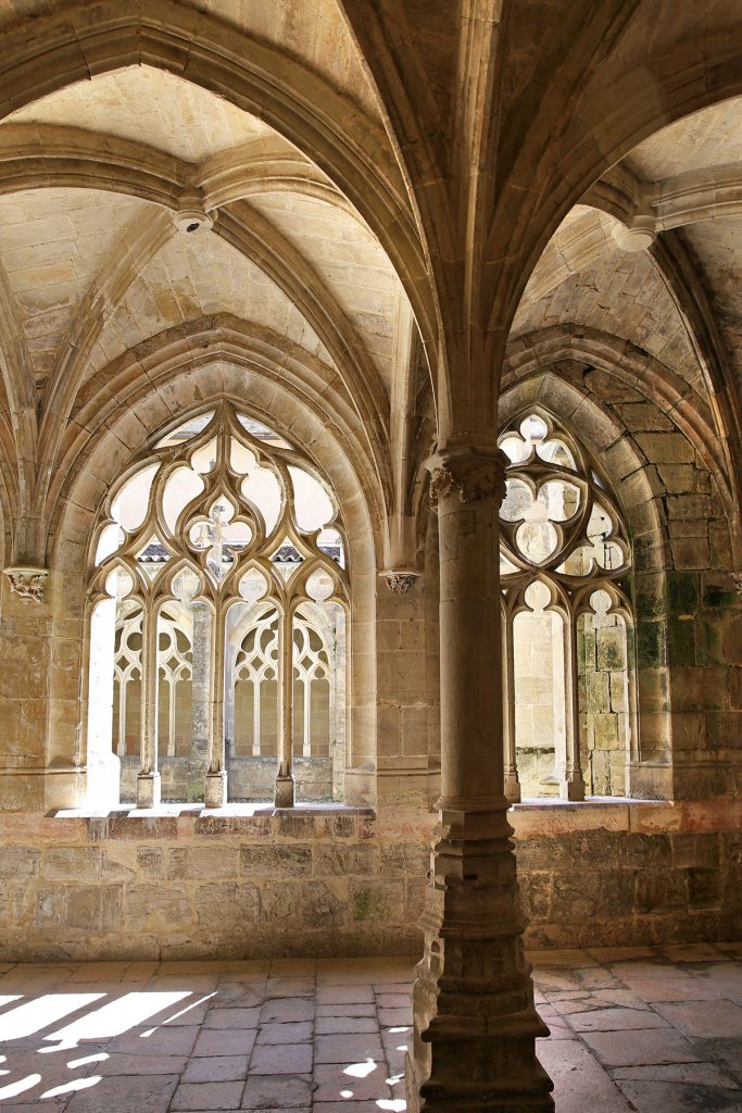 Small cloister of the Chartreuse Saint-Sauveur