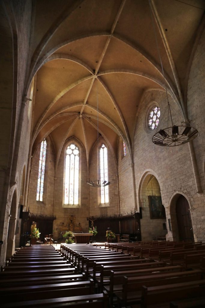 Gothic church, Villeneuve