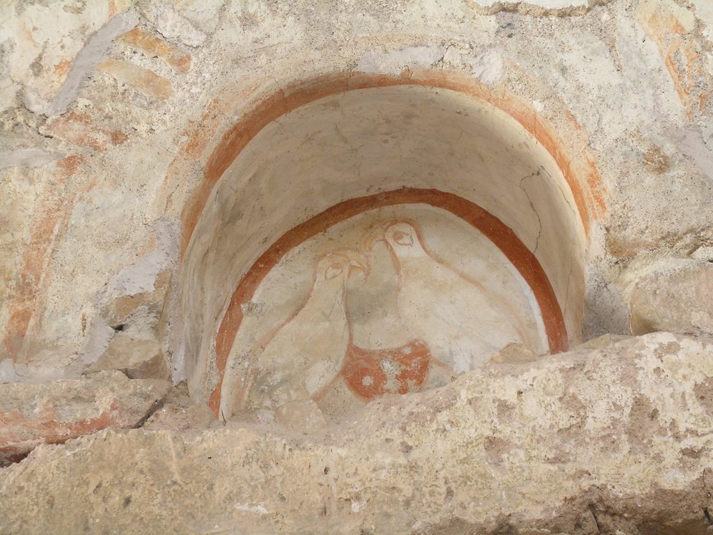 Pintura, iglesia de Tolongergues