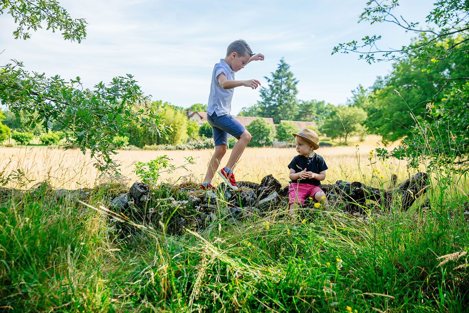 Walk on the Causse de Villeneuve d'Aveyron