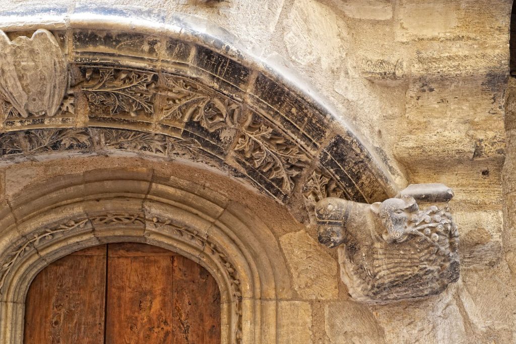 Porte de la Maison Gaubert, Villefranche de Rouergue