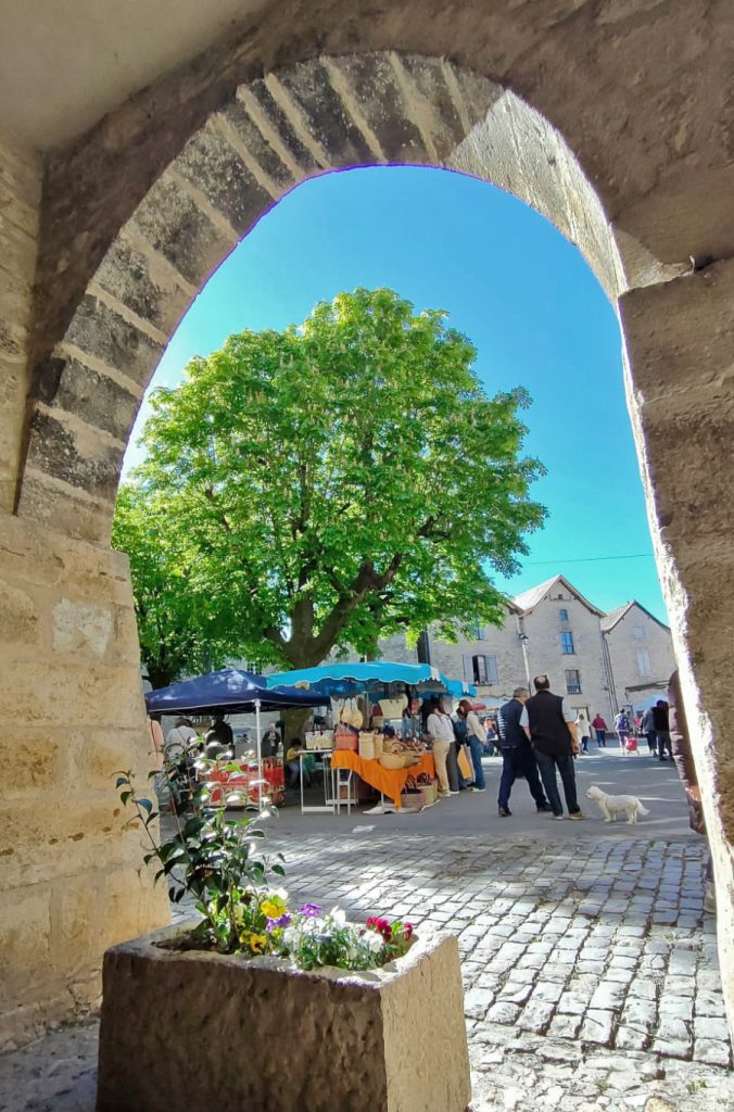 Markt van Villeneuve