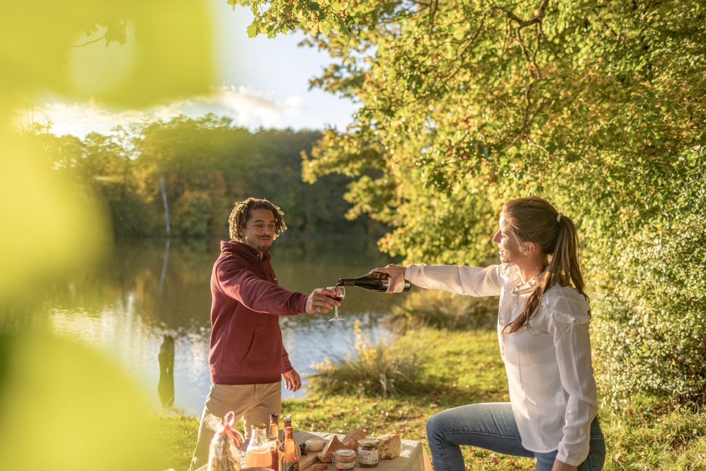 Picknick bij Bannac