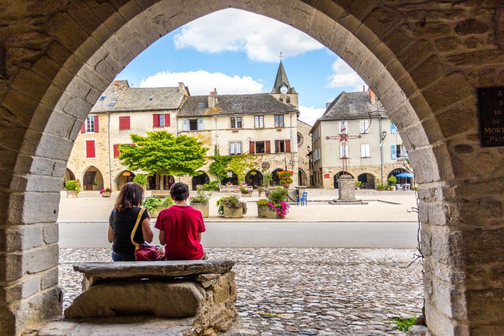 Sauveterre-Rouergue-villaggio