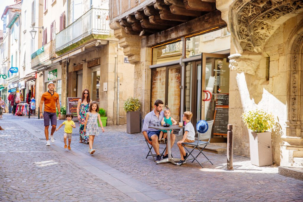 Calle Marcelino Fabre en Villefranche de Rouergue