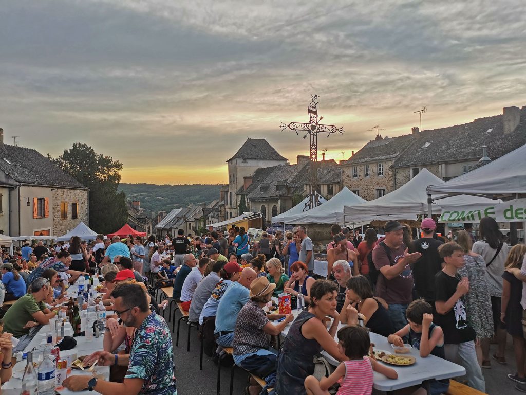Marché nocturne de Najac