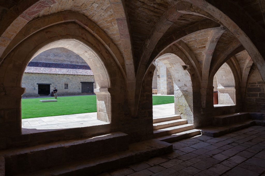 Cloître de l'abbaye de Beaulieu