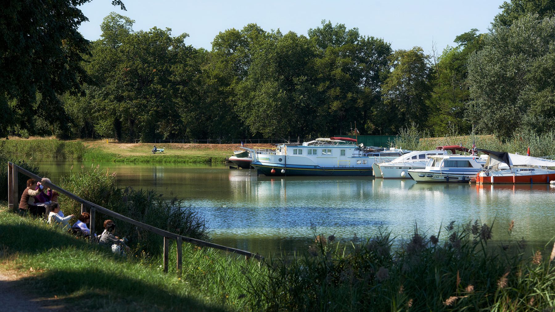 Hafenkanal in Montauban