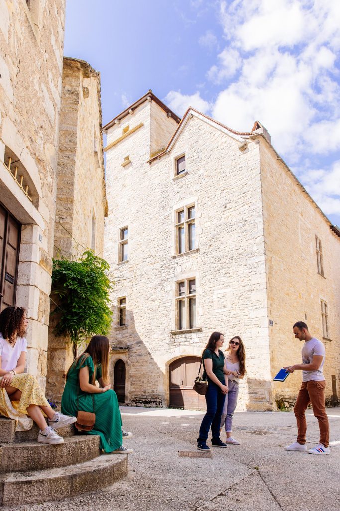 Visita de Villeneuve d'Aveyron