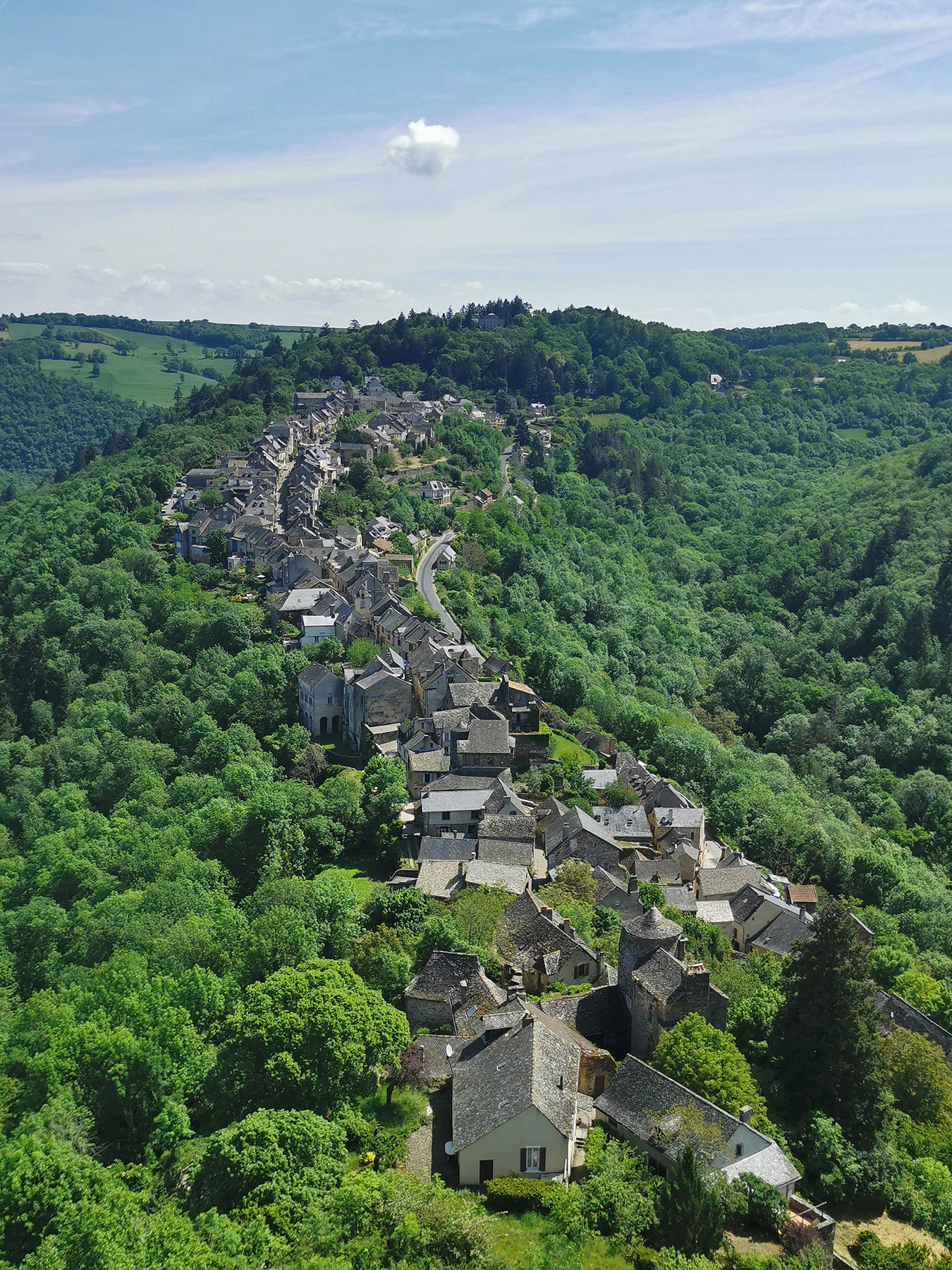 Najac seen from the fortress