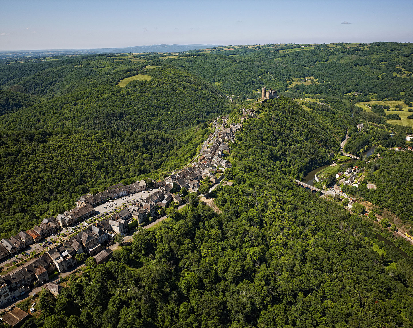 Les gorges de l'Aveyron à Najac