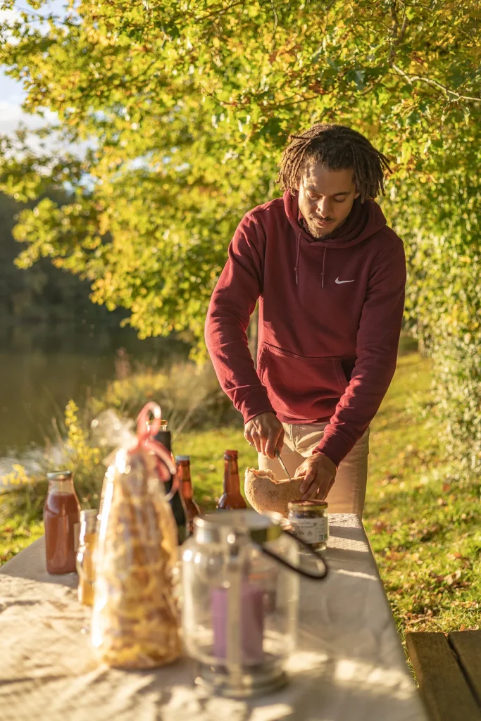 Picknick bij Bannac