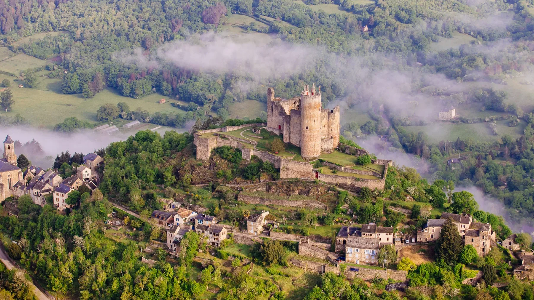 Unsere Must-sees: die Festung von Najac