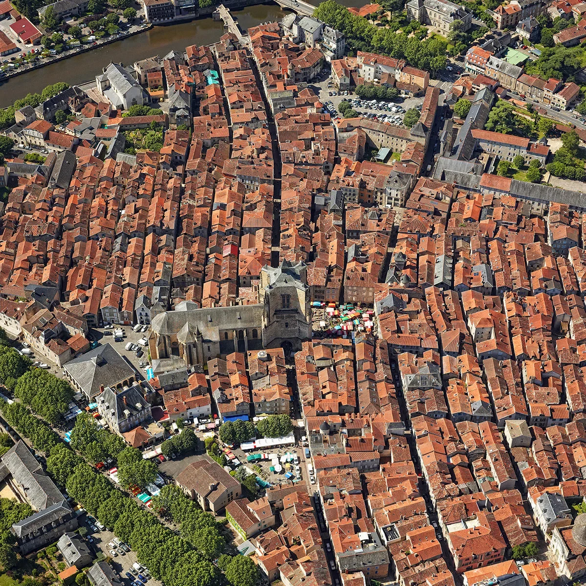 Bastide di Villefranche de Rouergue