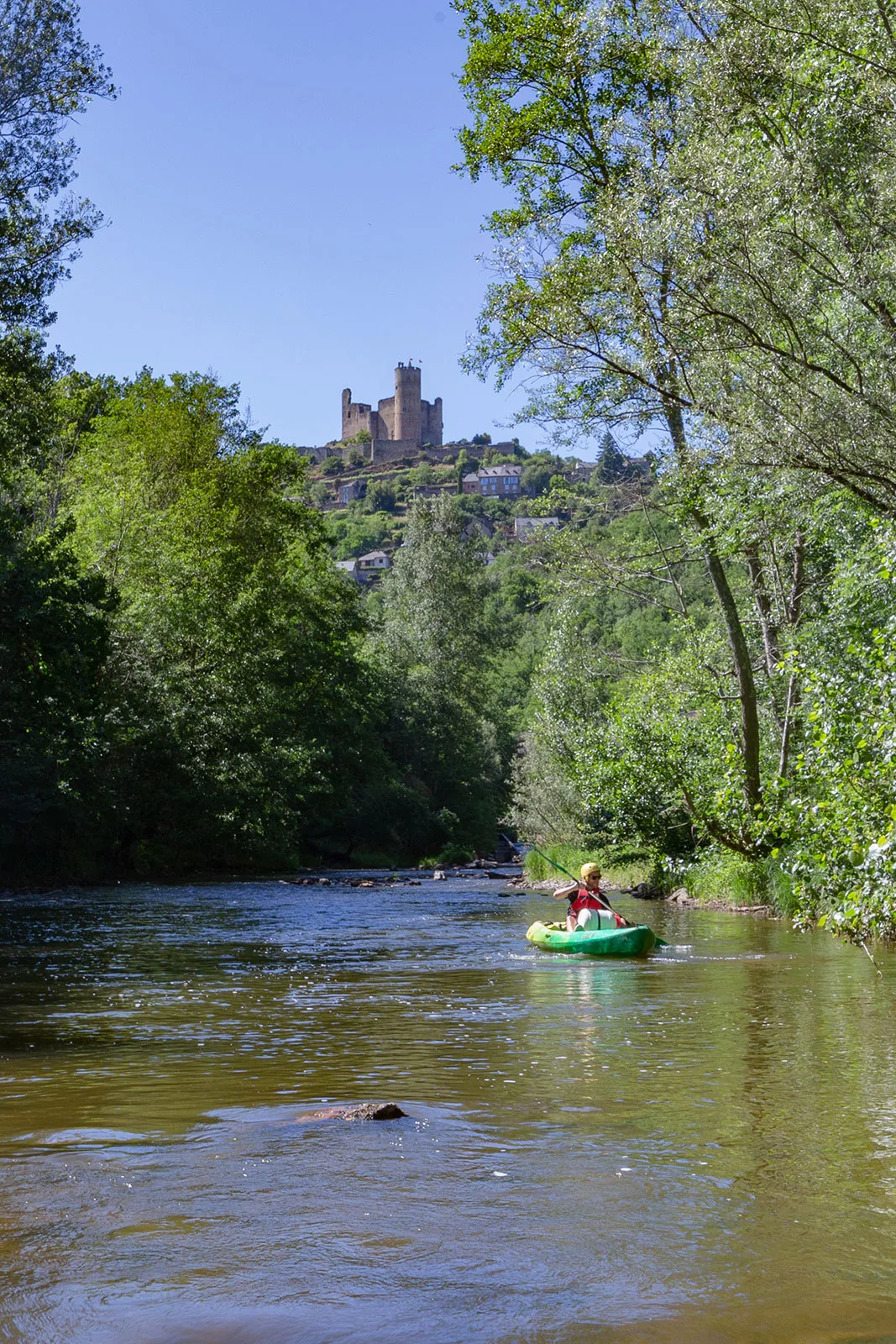 Canotaje en Najac