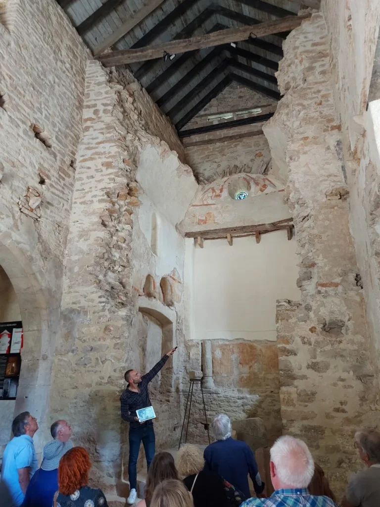 Visita guiada de la iglesia de Toulongergues