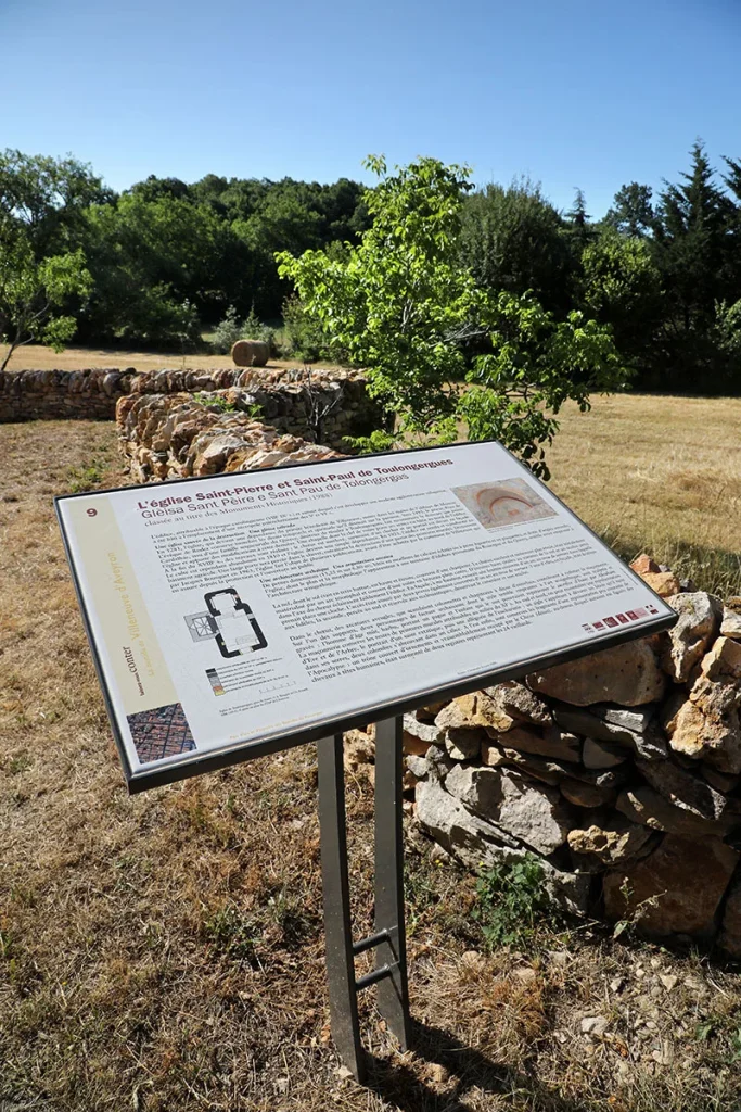 Panneau église de Toulongergues