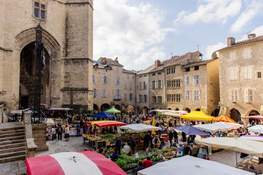 Marché de Villefranche de Rouergue