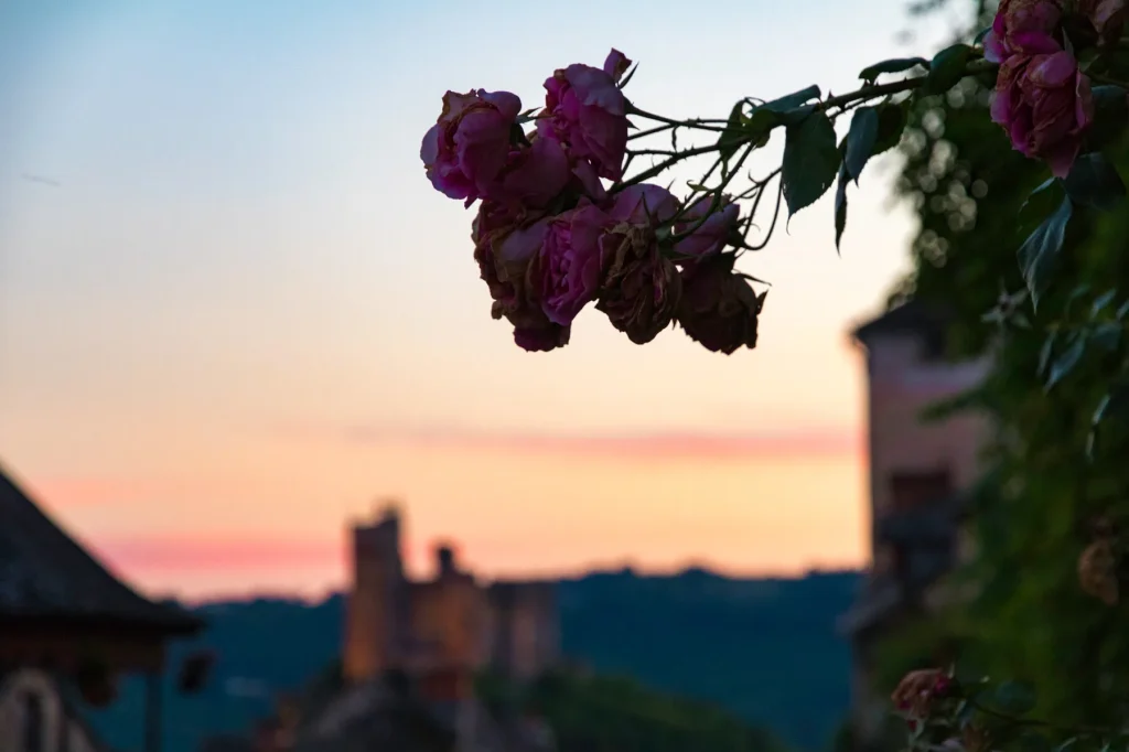 Atardecer en Najac