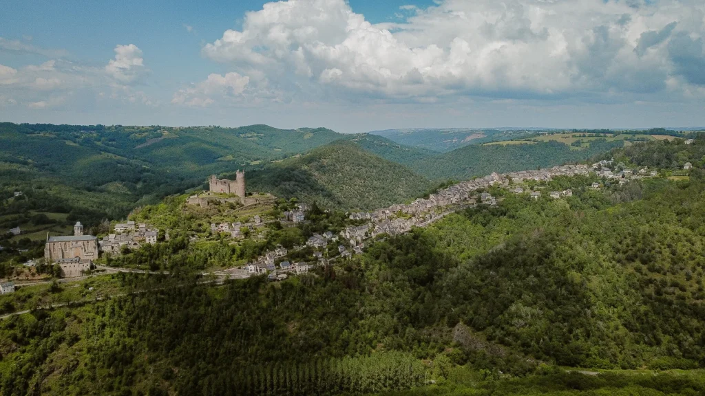 Najac, paysage du Ségala