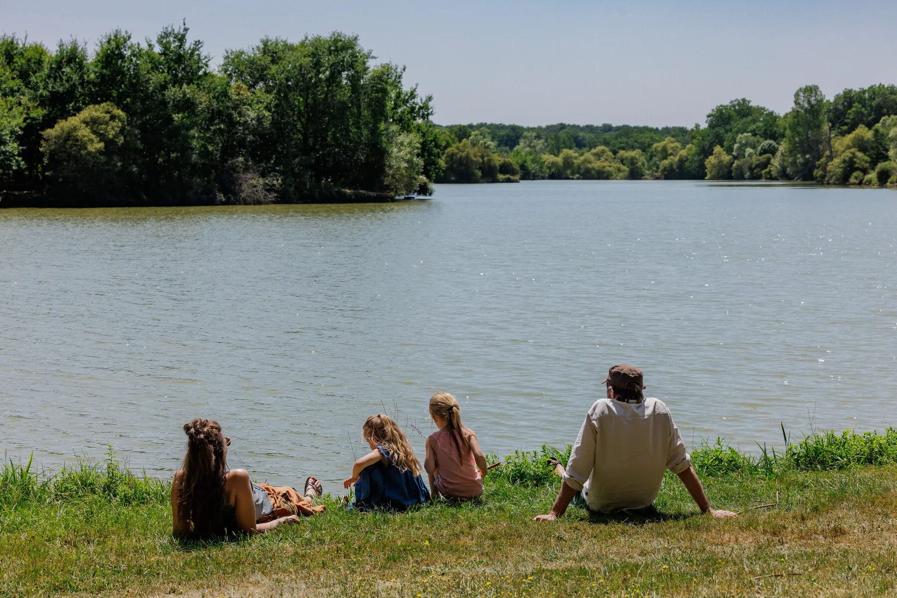 Lac de Bannac à Martiel et Laramière