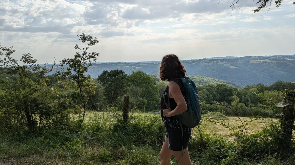 Randonnée sur le Conques-Toulouse, Monteils
