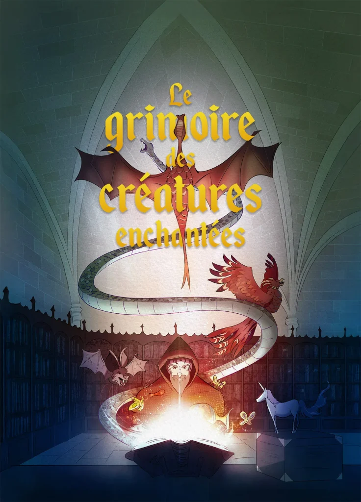 Grimoire des créatures enchantées - Jeu famille à la chartreuse saint-Sauveur