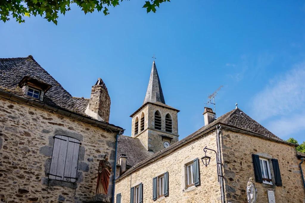 Saint-André-de-Najac, village en Aveyron