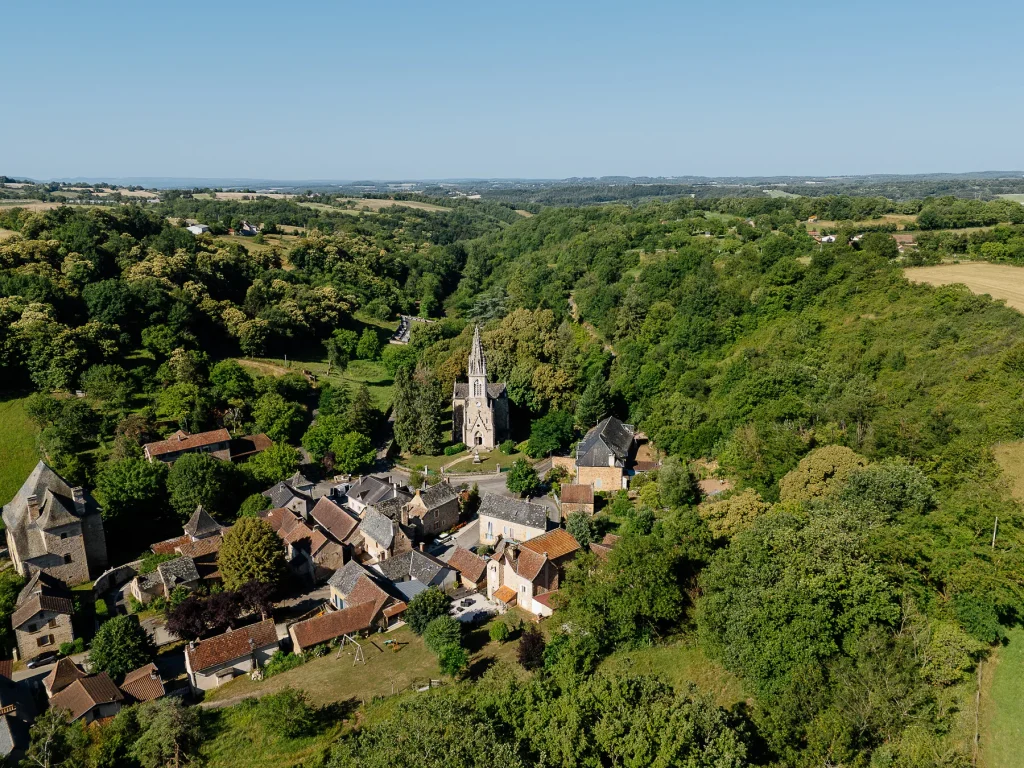 Saint-Igest, ein kleines Dorf im Aveyron
