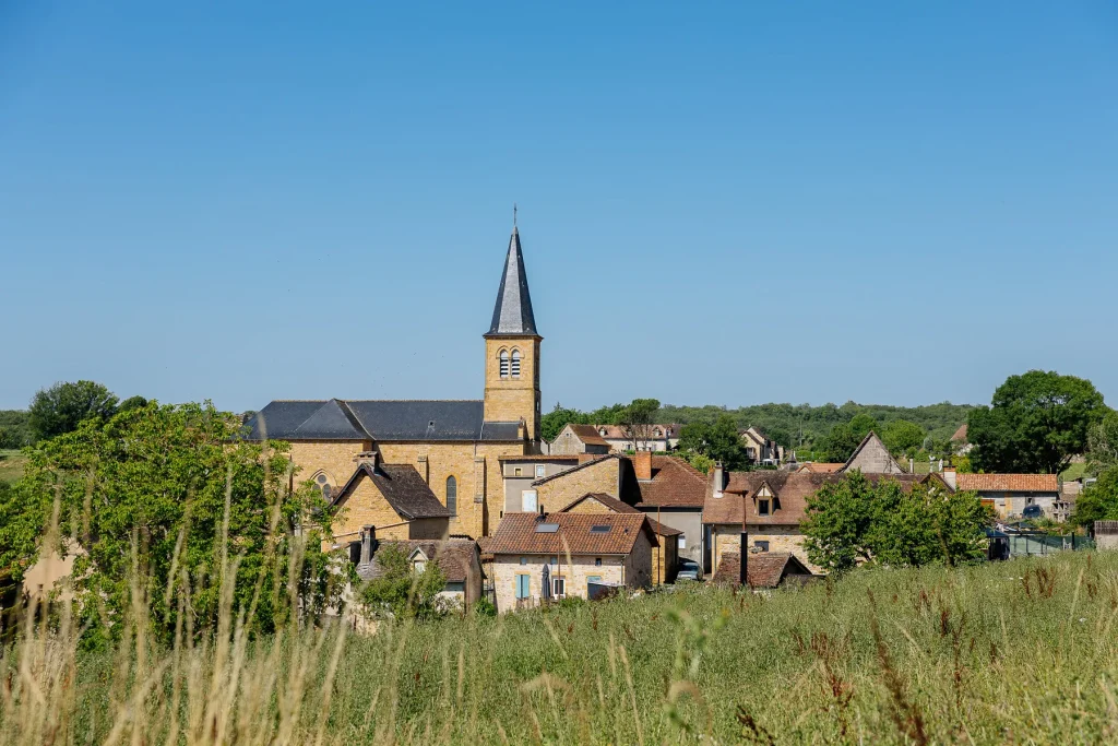 Naussac, ein kleines Dorf im Aveyron