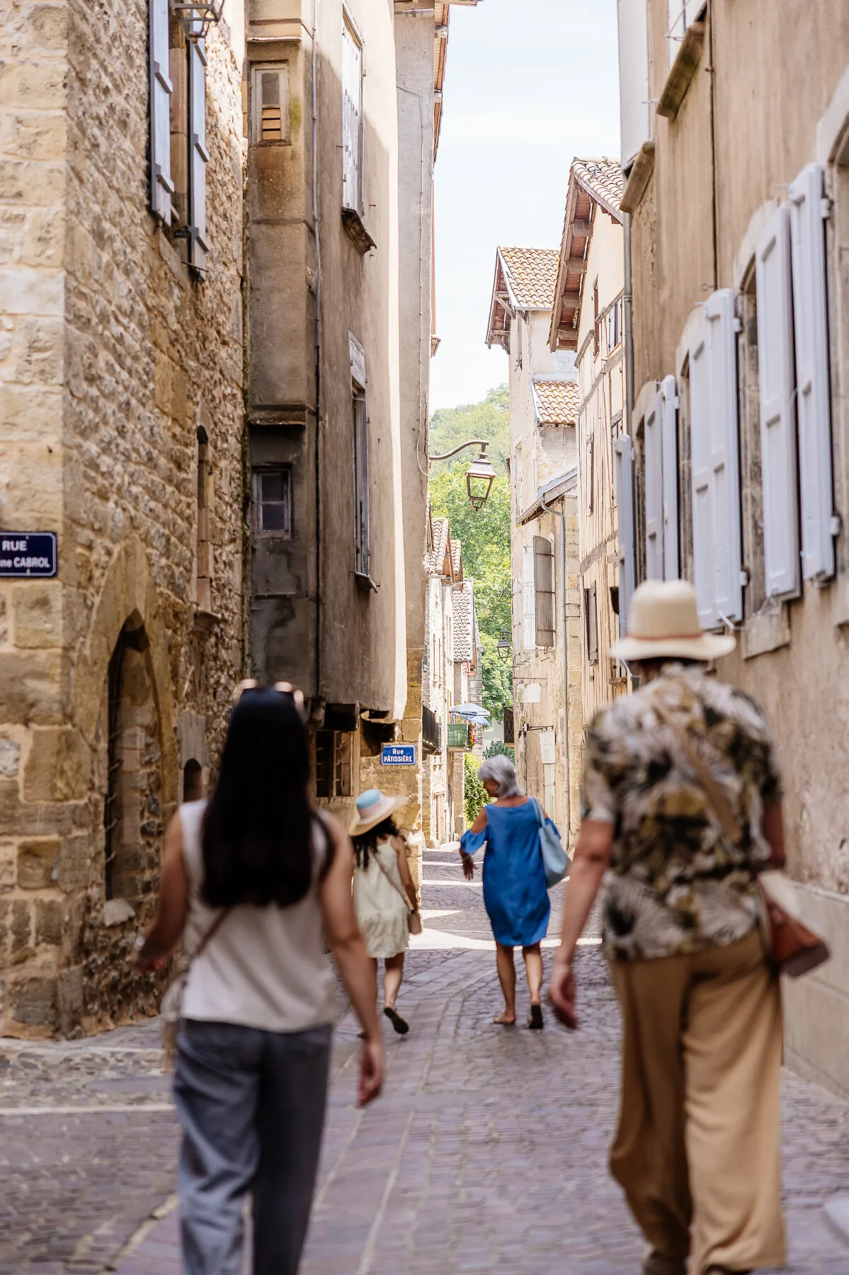 Balade dans la bastide de Villefranche de Rouergue
