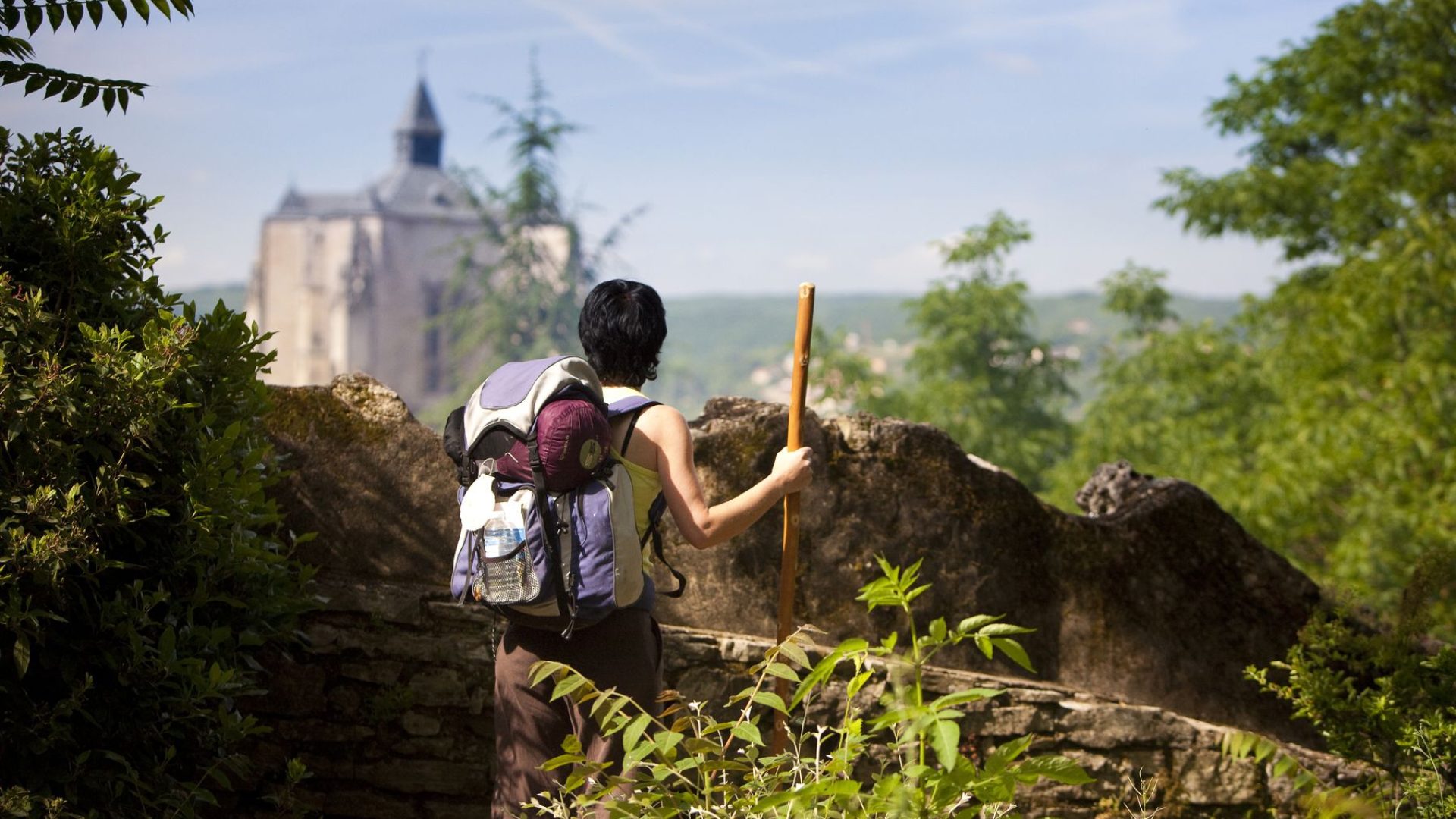 Cammino di Compostela a Villefranche de Rouergue