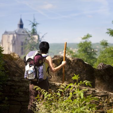 Weg von Compostela in Villefranche de Rouergue