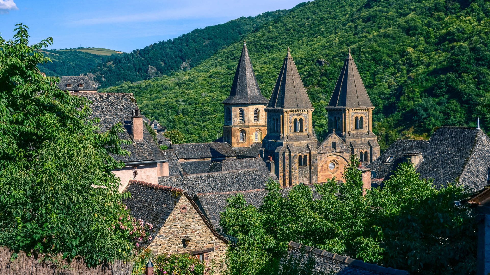 Dorf von Conques