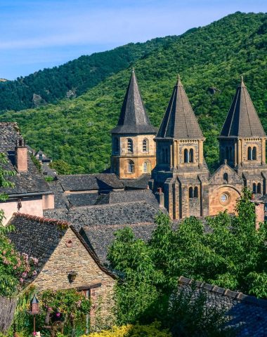 Dorf von Conques