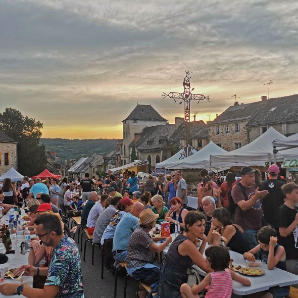Marché nocturne de Najac