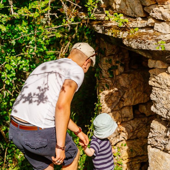 Cazelle en la meseta de Villeneuve