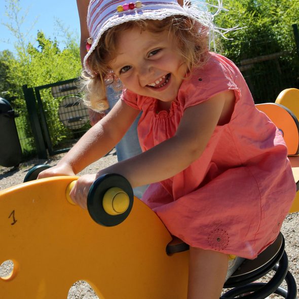 Child at the playground