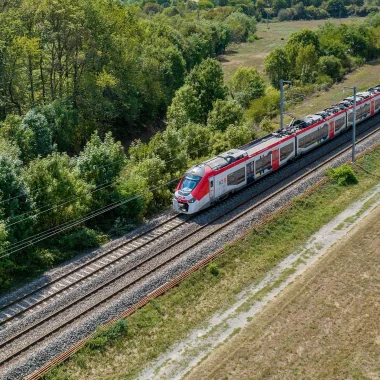 Traveling by train, Occitanie