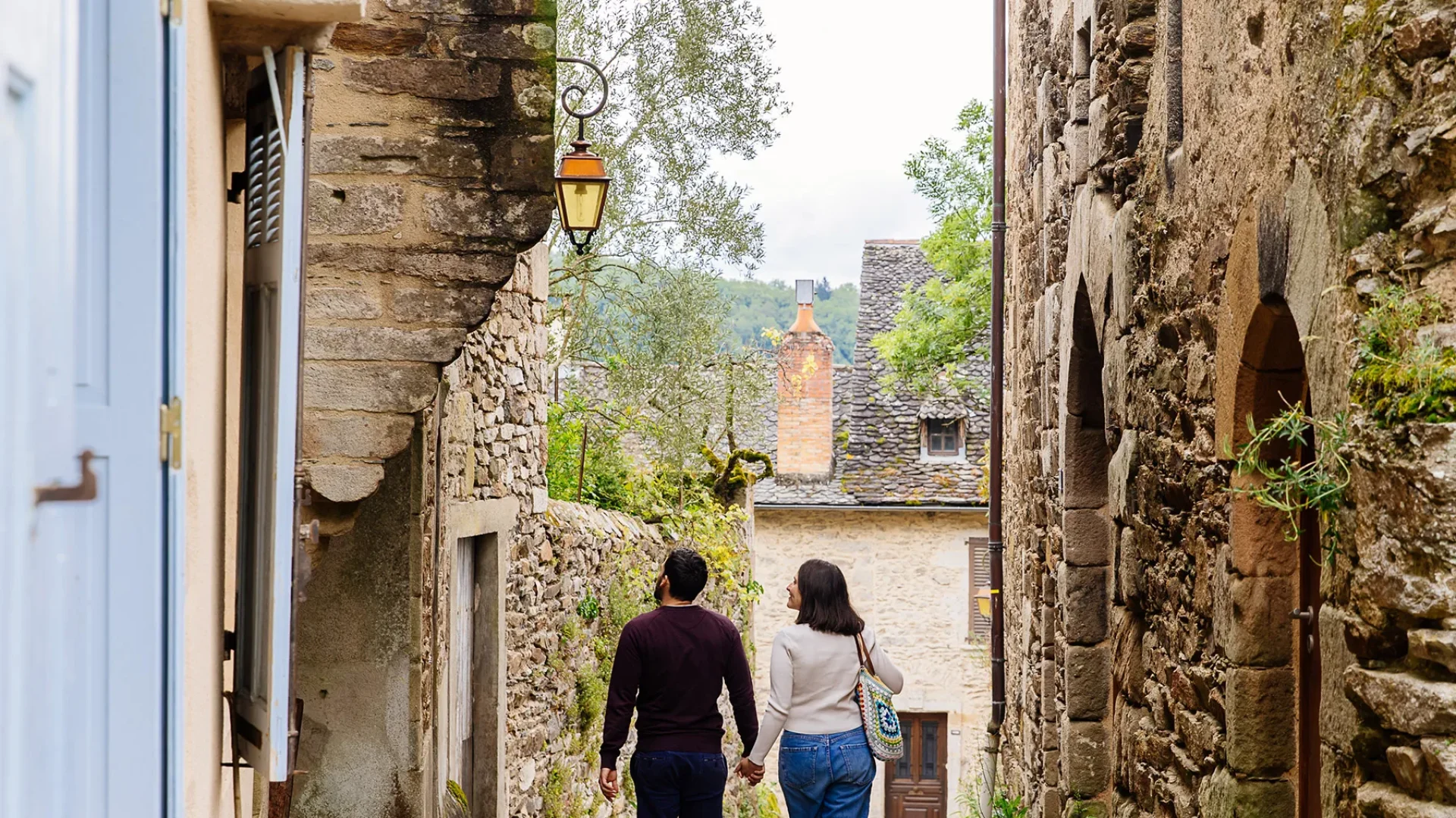 Balade en amoureux à Najac