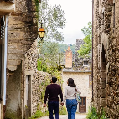 Balade en amoureux à Najac