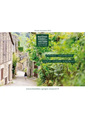 Persmap - Bastides en kloven van Aveyron - 2023