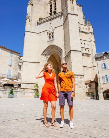 Plaza Notre Dame Villefranche de Rouergue