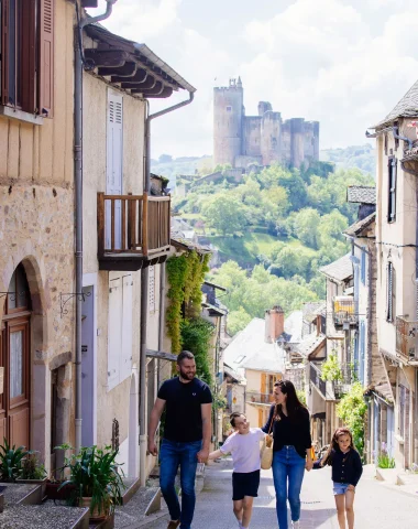 Najac with family