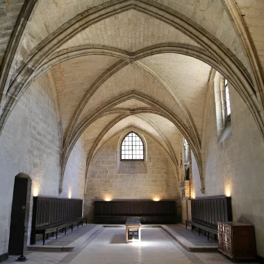 Eetzaal van het Kartuizerklooster van Saint-Sauveur