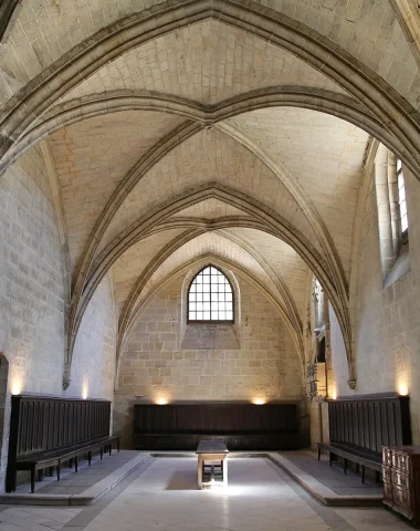 Eetzaal van het Kartuizerklooster van Saint-Sauveur