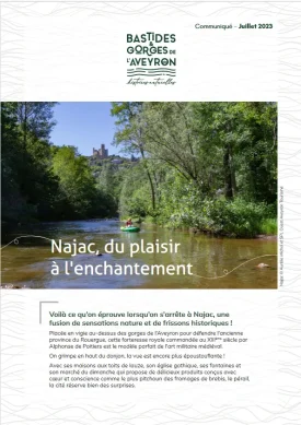CP 2023 – Najac, du plaisir à l’enchantement