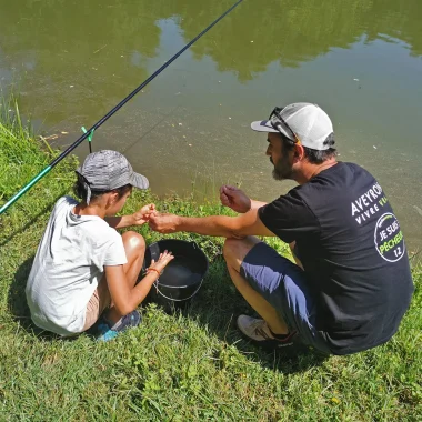 Actividades de pesca para niños.